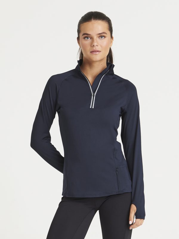 Women's Cool Flex long half-zip top