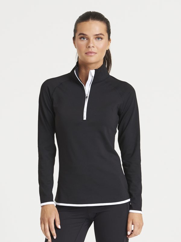 Women's cool ½ zip sweatshirt