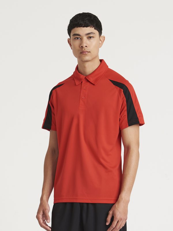 Contrast cool polo