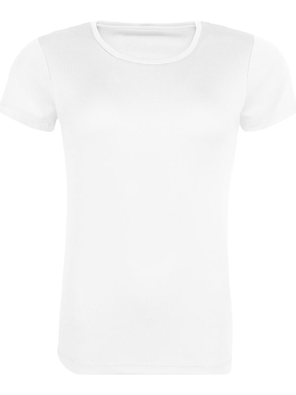 Arctic White Women's recycled cool T