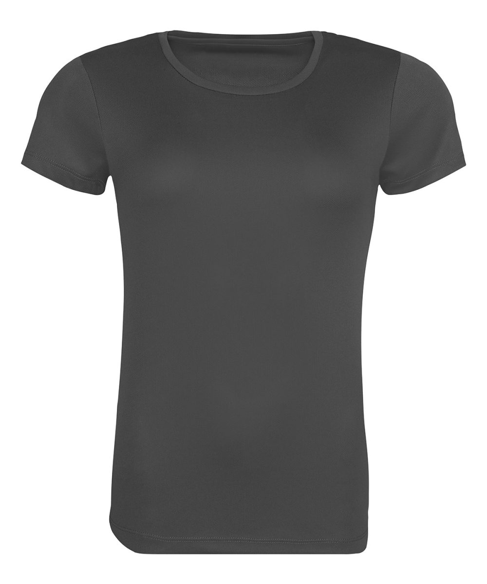 Charcoal Women's recycled cool T