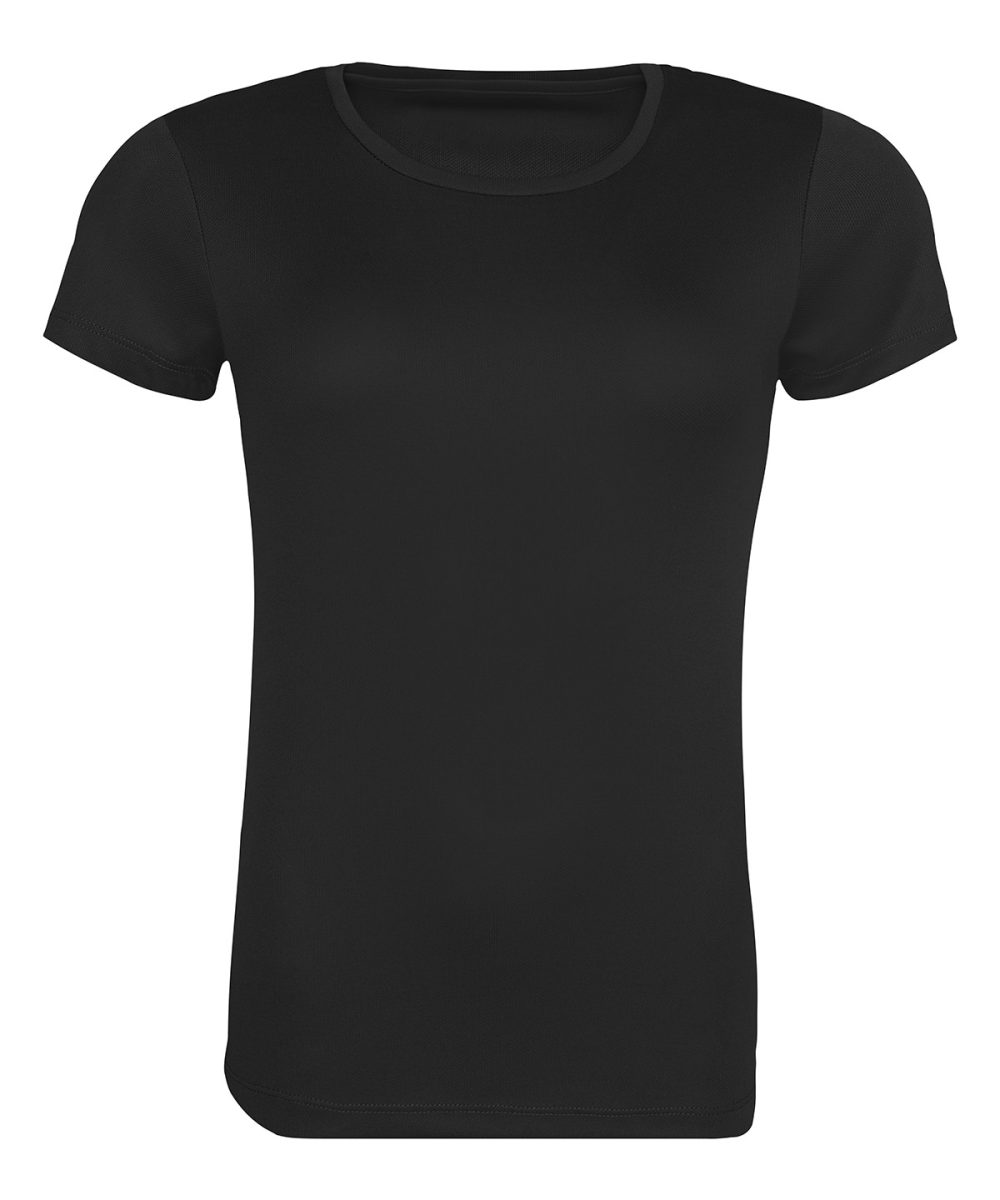 Jet Black Women's recycled cool T