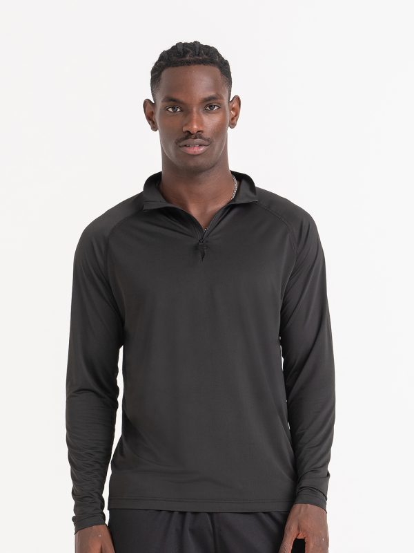 Lightweight active 1/4-zip