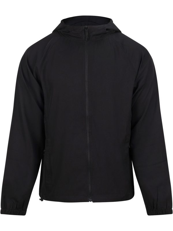 Jet Black Active track jacket