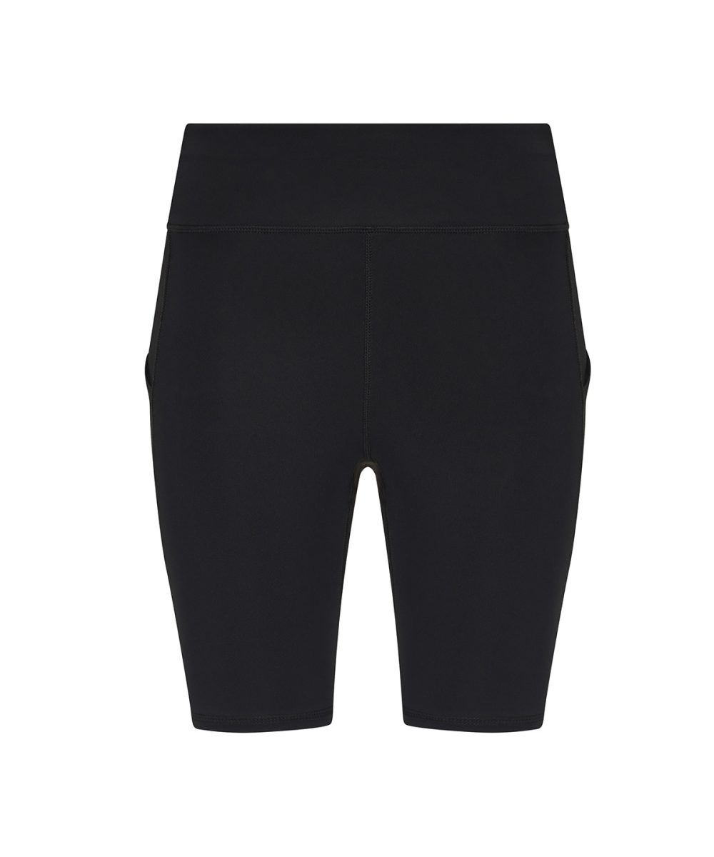 Jet Black Women’s recycled tech shorts