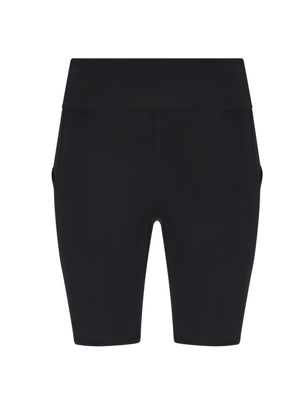 Jet Black Women’s recycled tech shorts