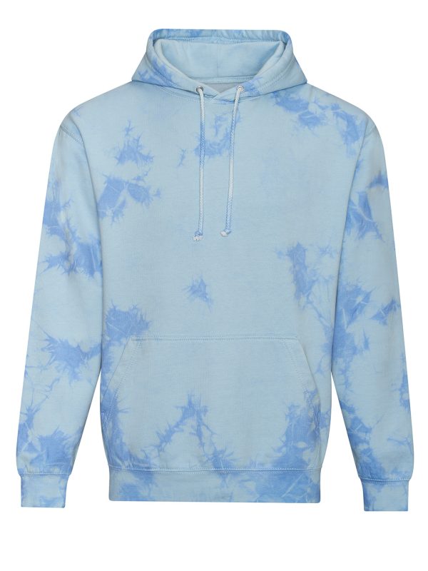 Blue Cloud Tie dye hoodie