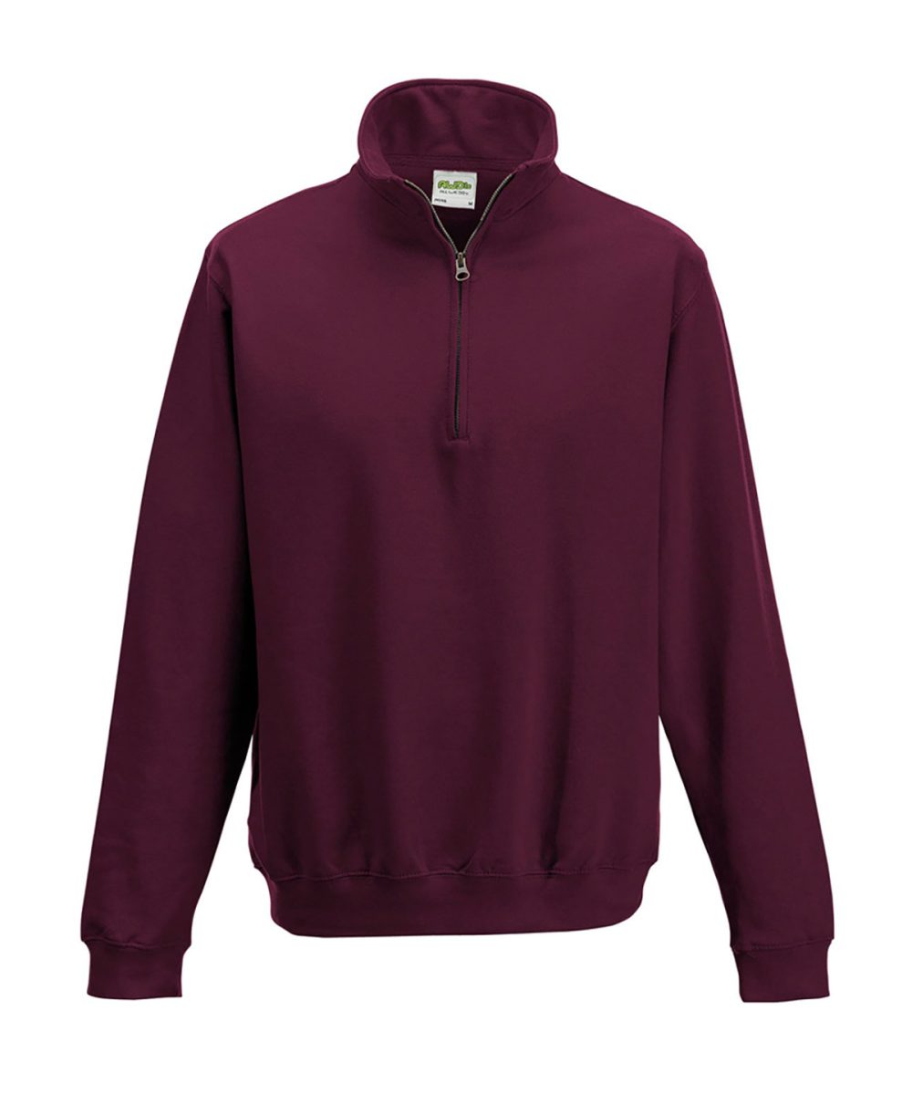 Burgundy Sophomore ¼ zip sweatshirt