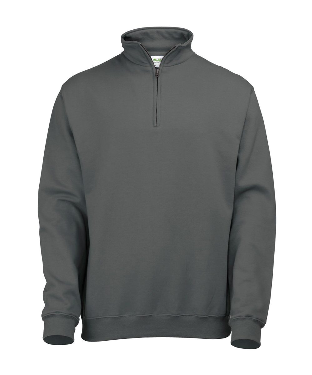 Charcoal Sophomore ¼ zip sweatshirt