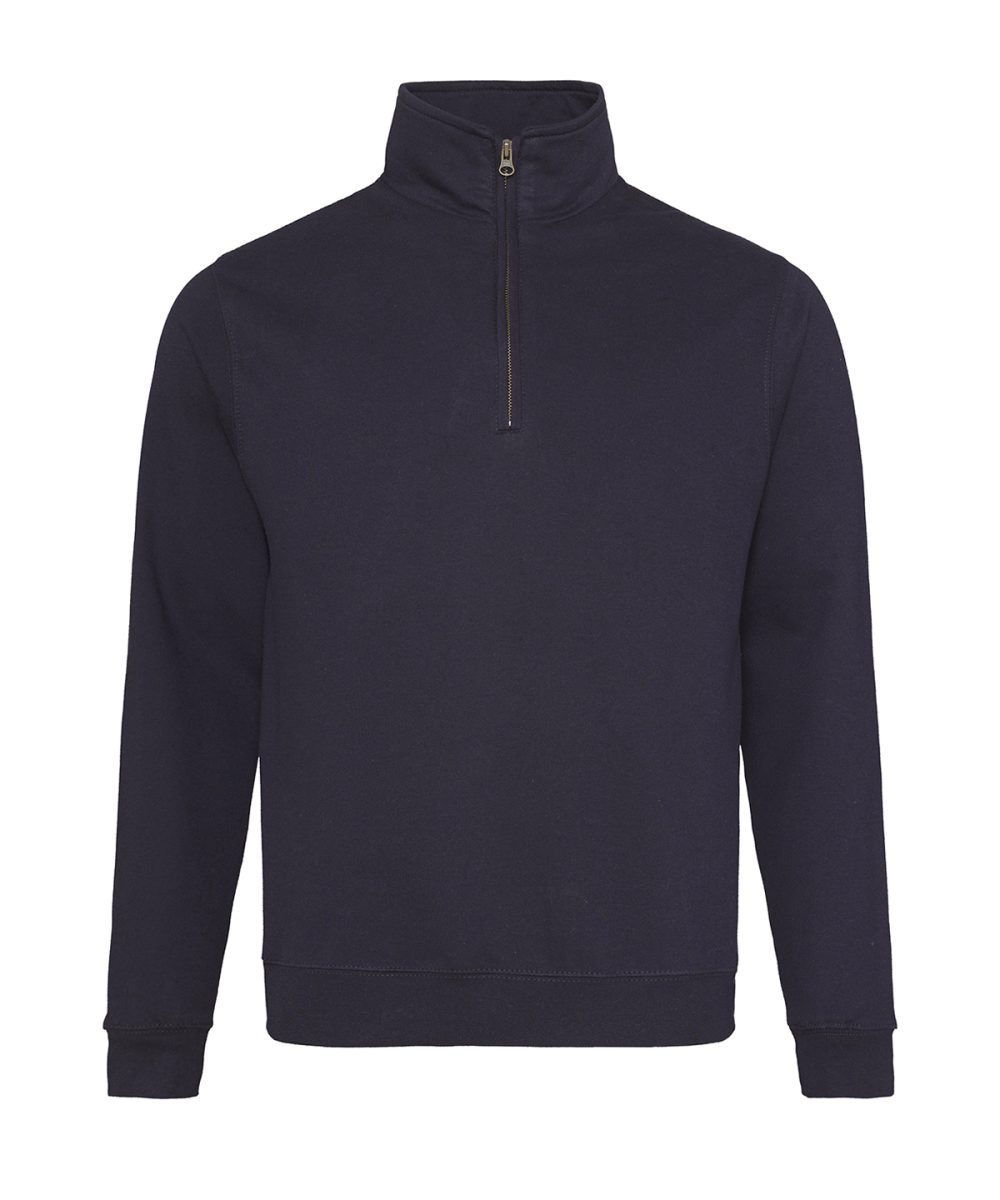 New French Navy Sophomore ¼ zip sweatshirt