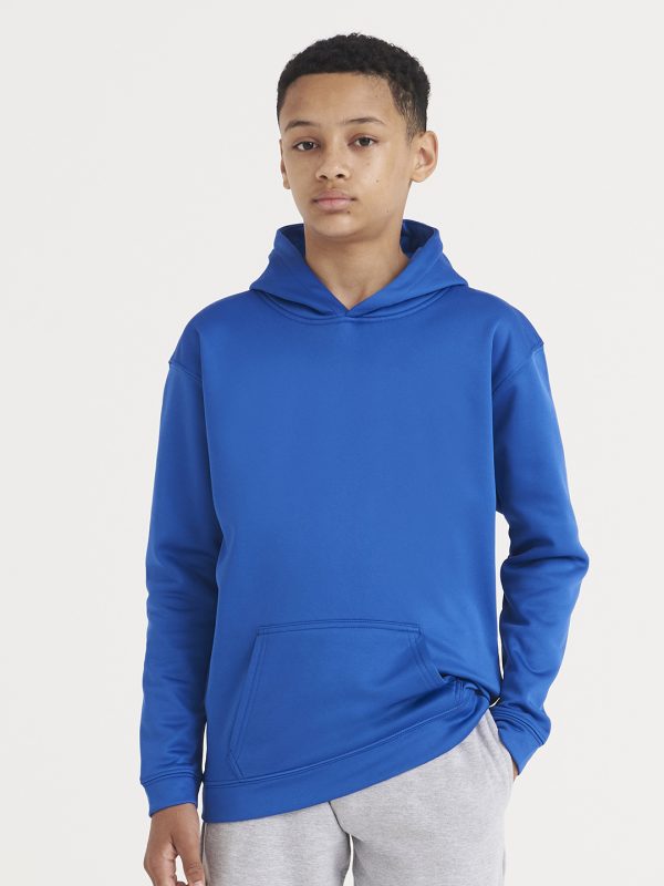 Kids sports polyester hoodie