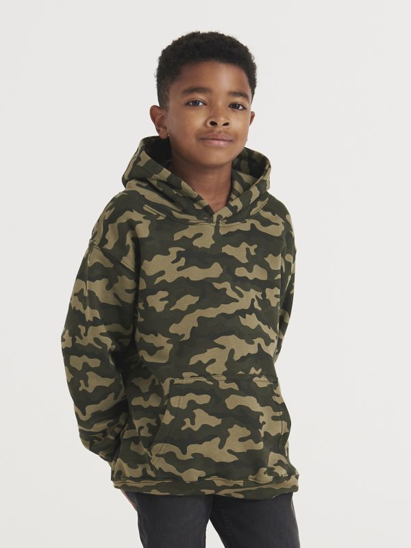 Kids camo hoodie