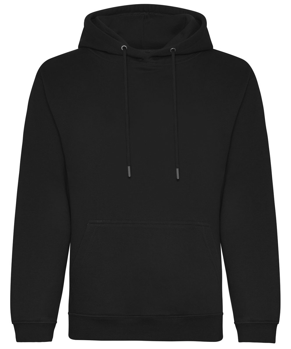 Deep Black Organic hoodie