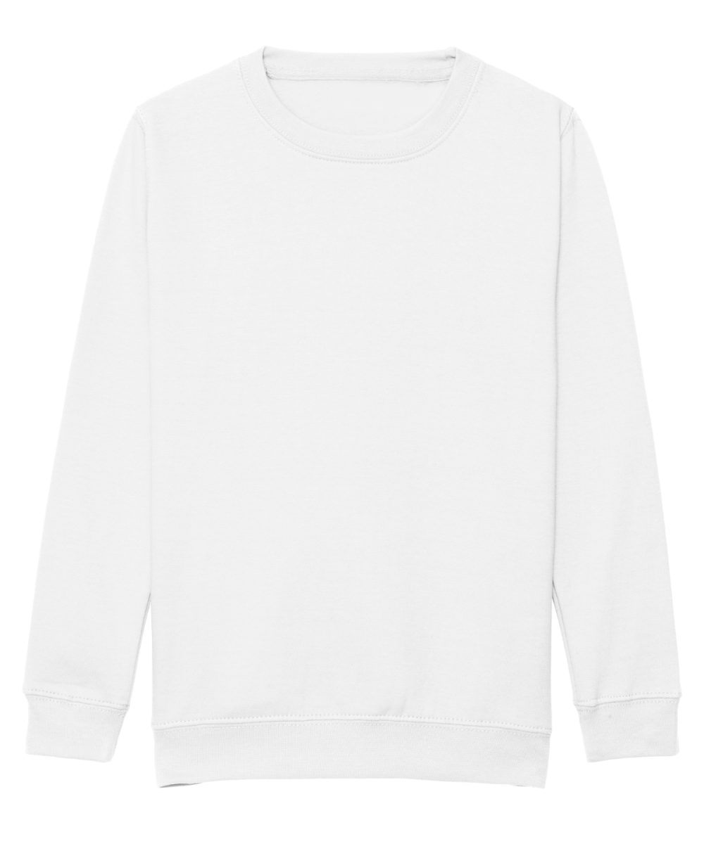 Arctic White Kids AWDis sweatshirt