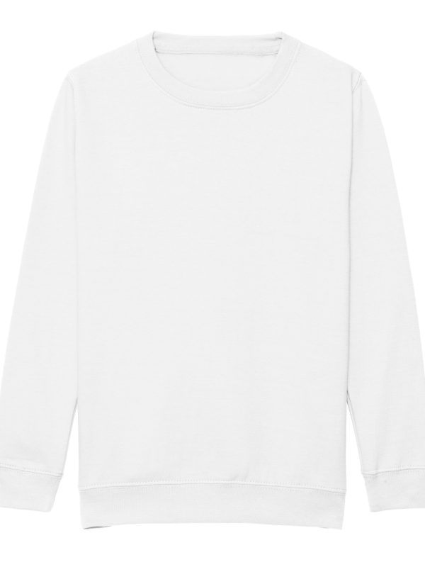 Arctic White Kids AWDis sweatshirt