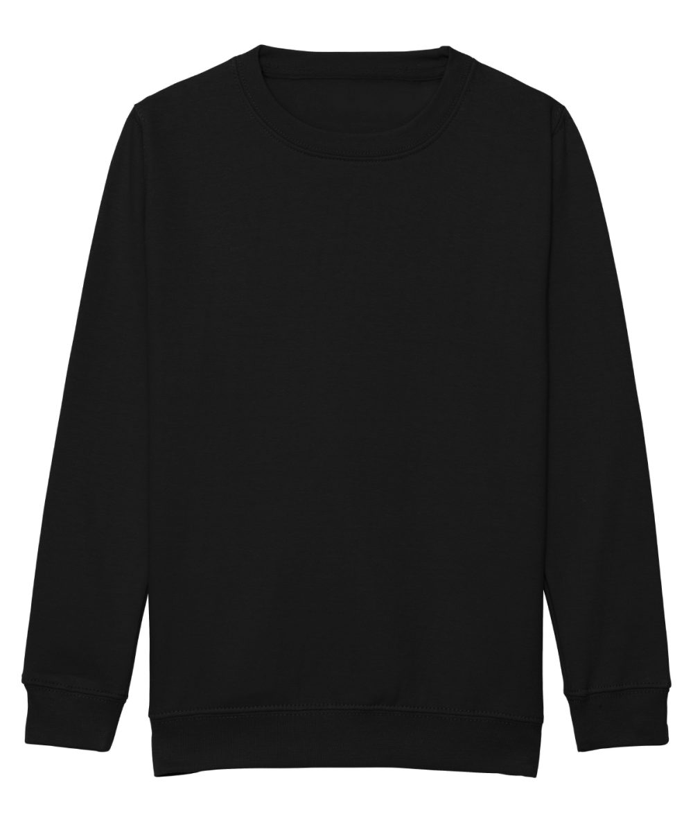 Deep Black* Kids AWDis sweatshirt