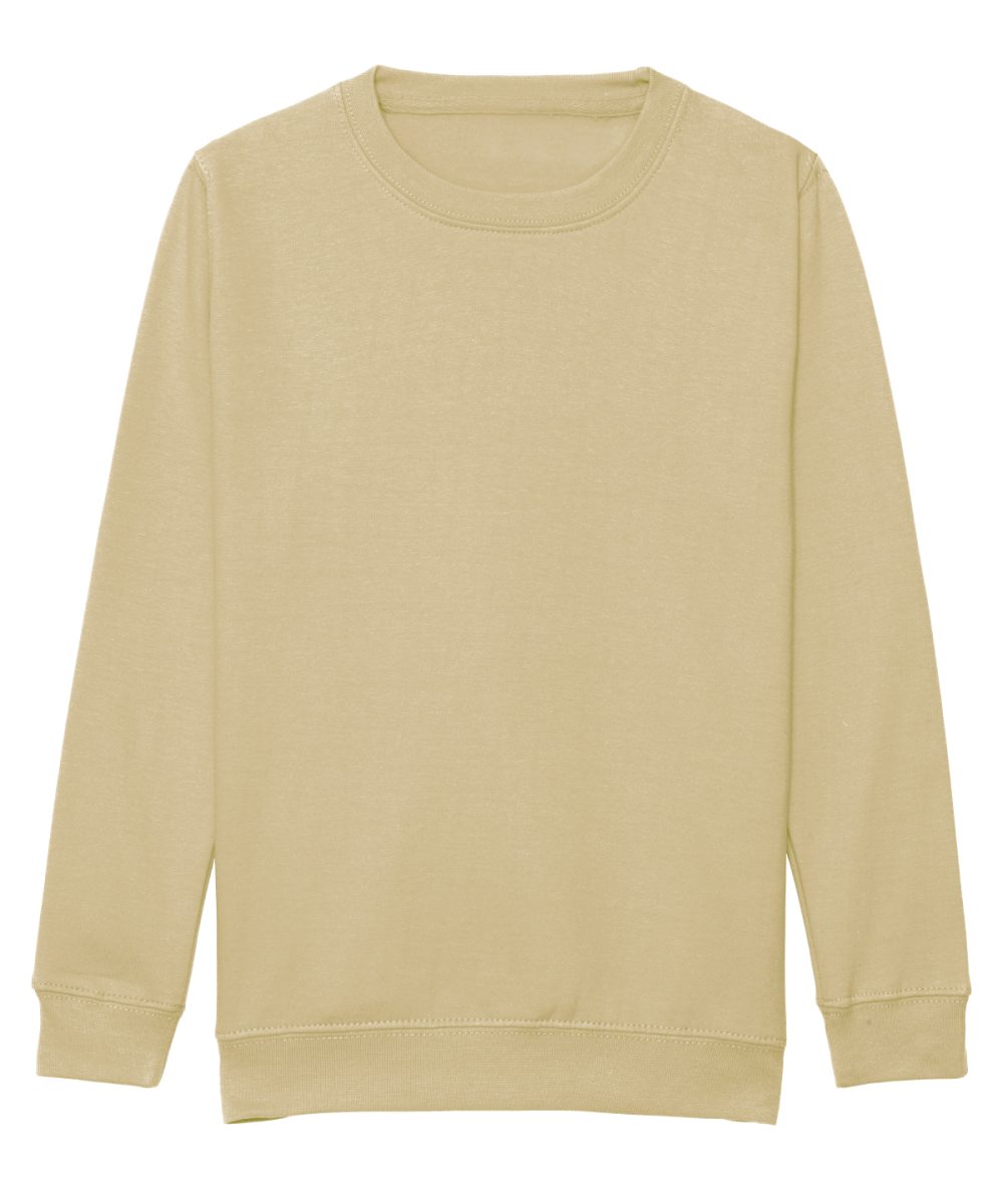 Desert Sand Kids AWDis sweatshirt