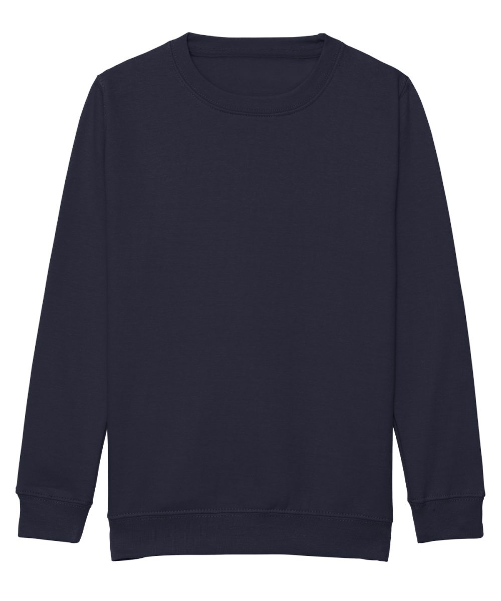 New French Navy Kids AWDis sweatshirt