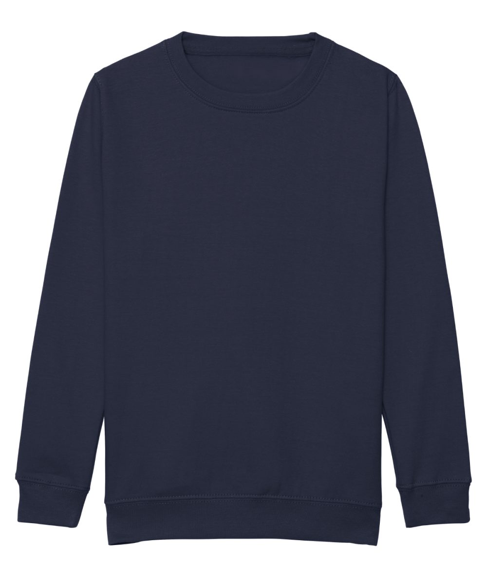 Oxford Navy Kids AWDis sweatshirt