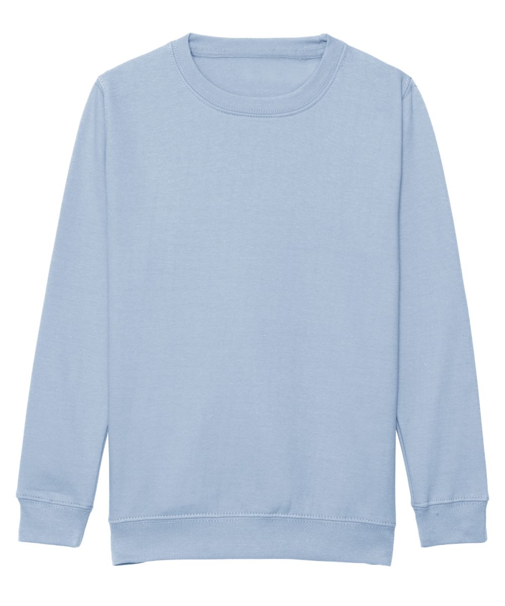 Sky Blue Kids AWDis sweatshirt