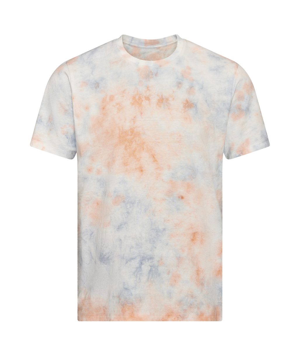 Grey Pink Marble Tie-dye T