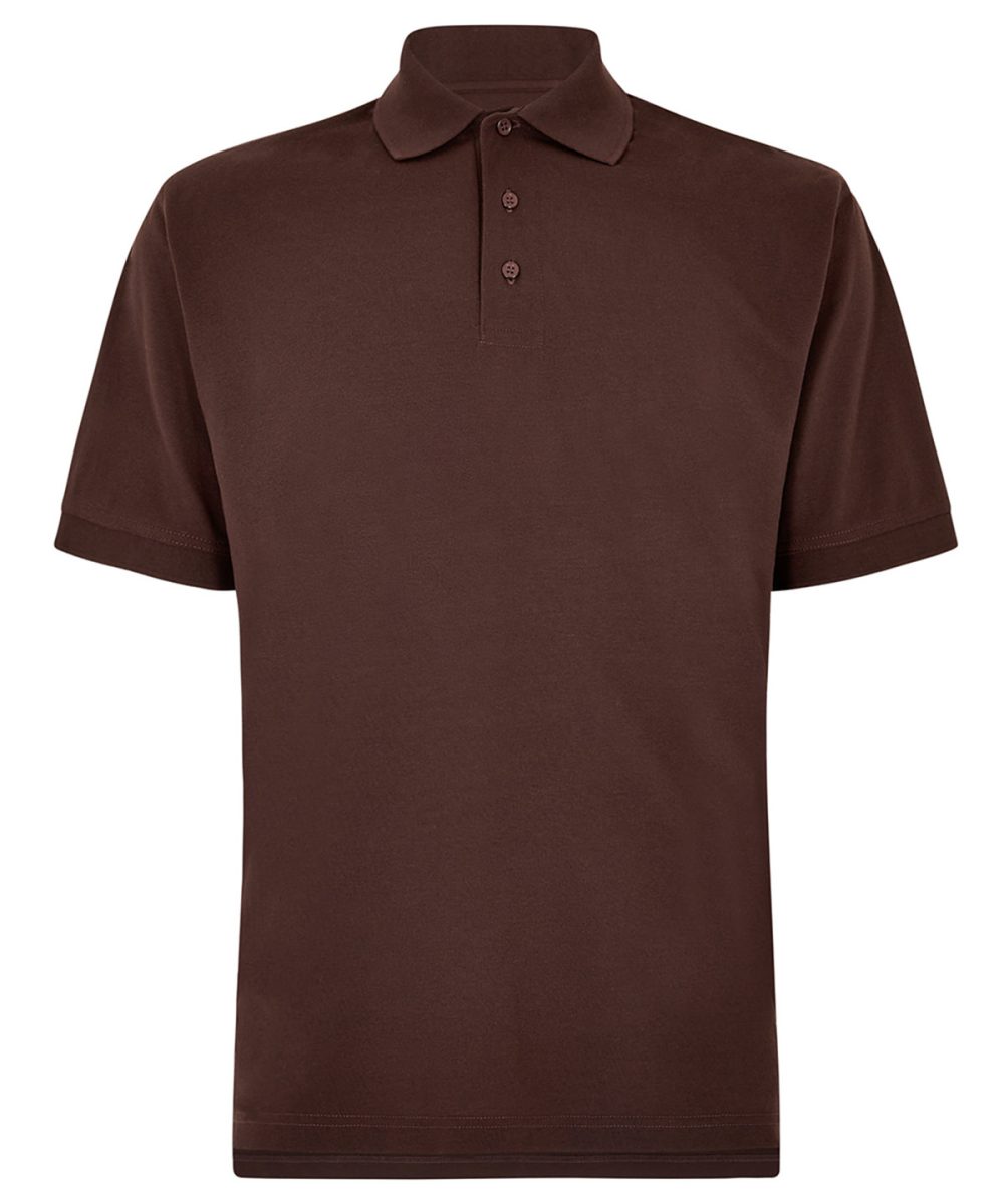 Deep Wine Klassic polo with Superwash® 60°C (classic fit)