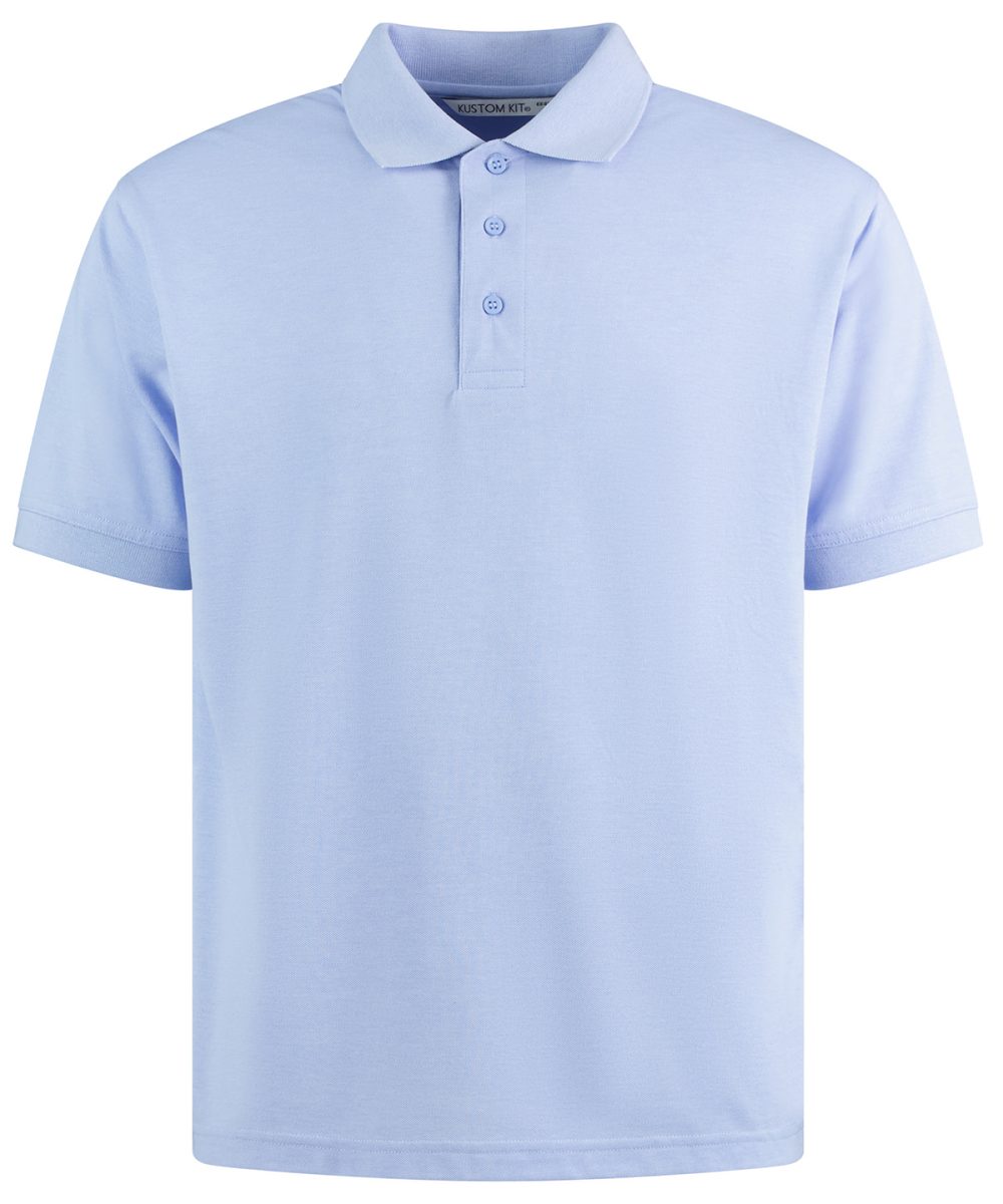 Light Heather Blue Klassic polo with Superwash® 60°C (classic fit)