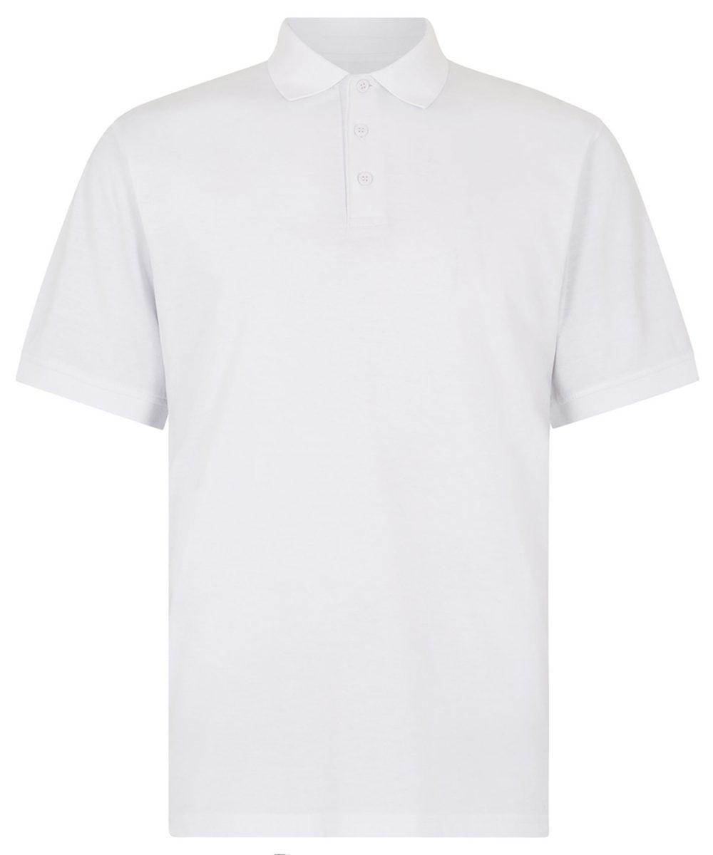 White Regular fit Superwash® 60° Jersey polo