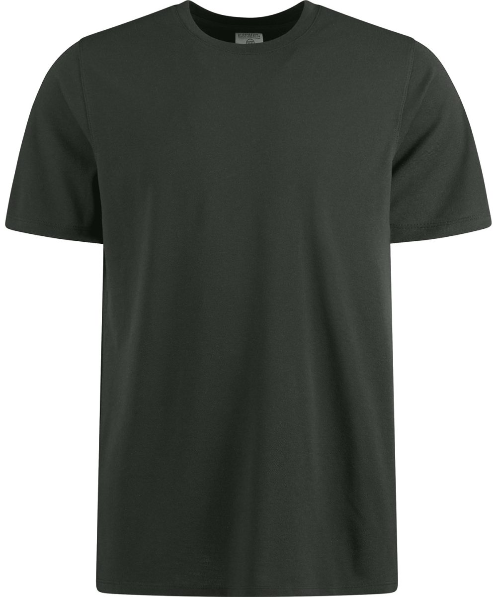 Graphite Superwash® 60° piqué tee (regular fit)