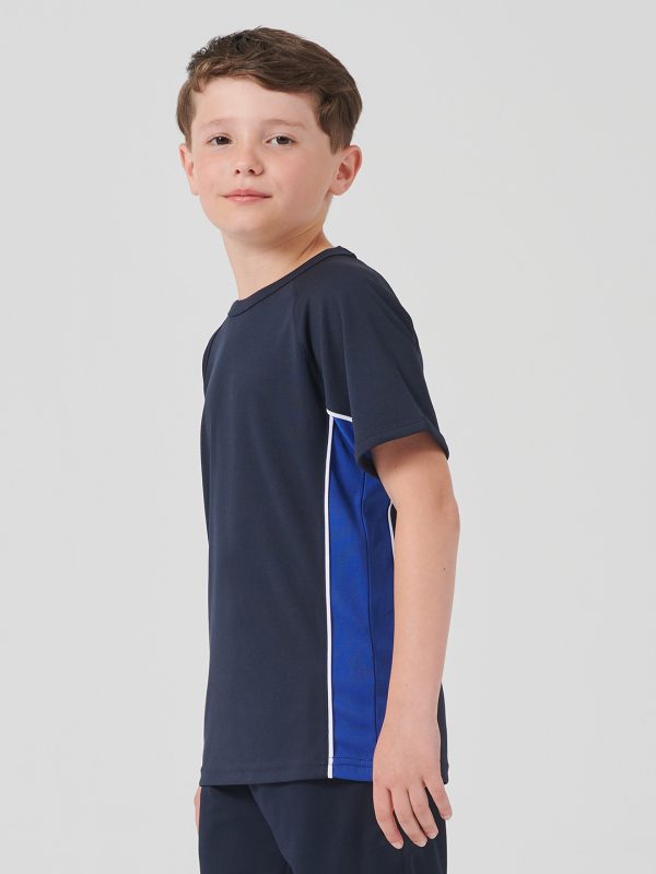 Kids performance panel t-shirt