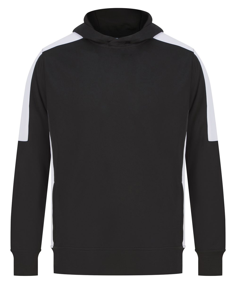 Black/White Adults’ team hoodie