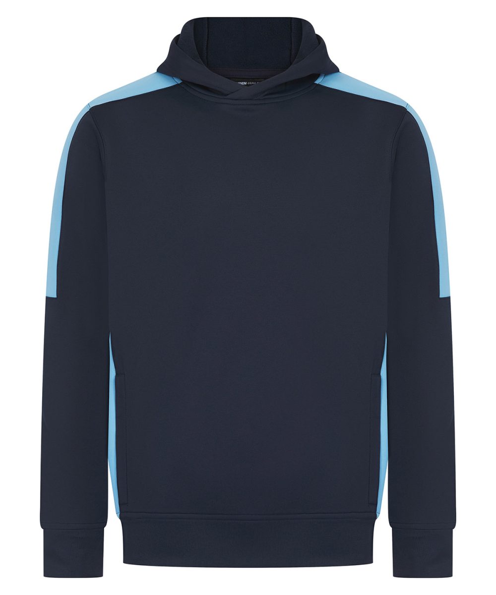 Navy/Sky Adults’ team hoodie