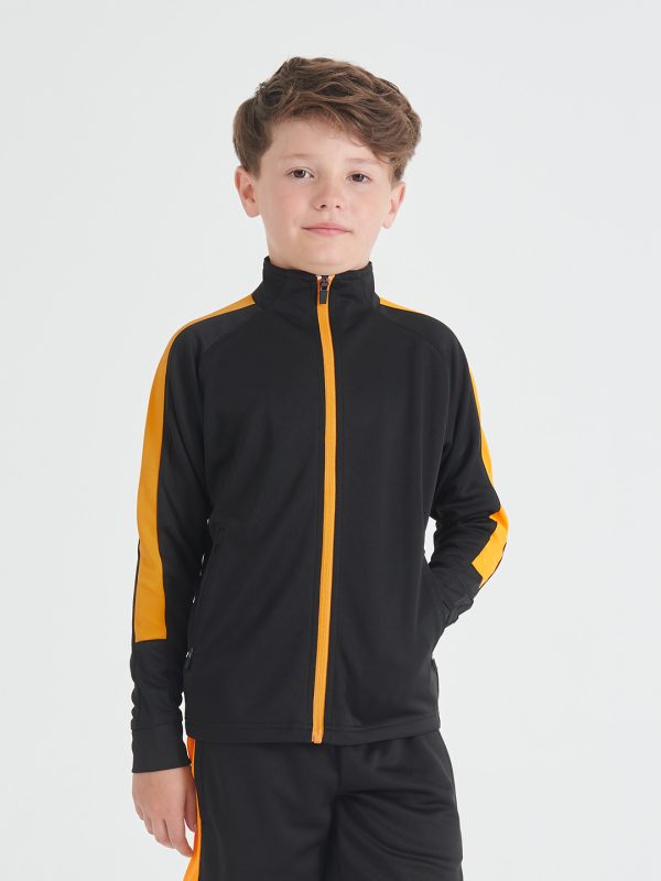 Kids knitted tracksuit top