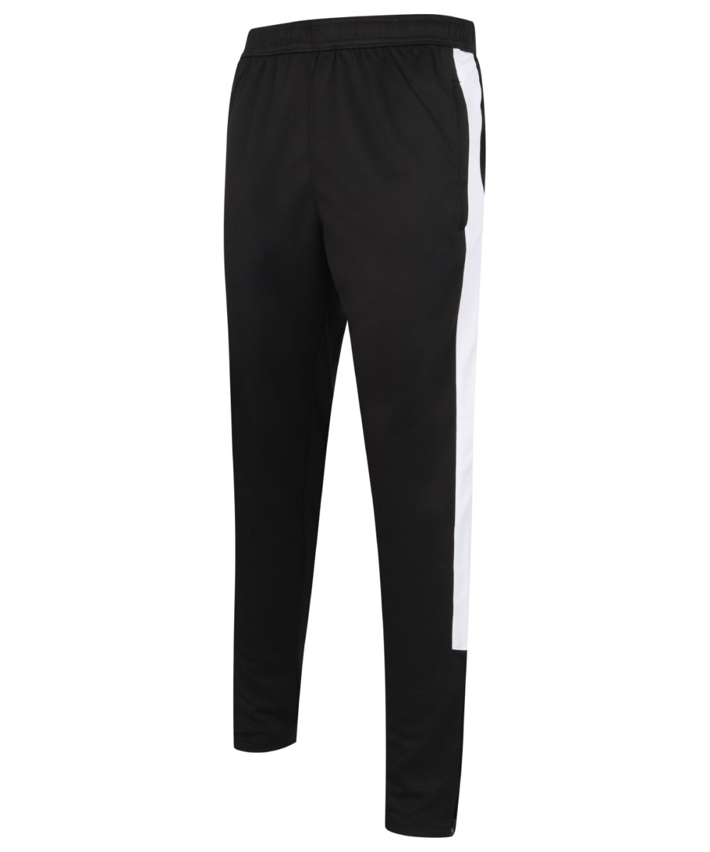 Black/White* Knitted tracksuit pants