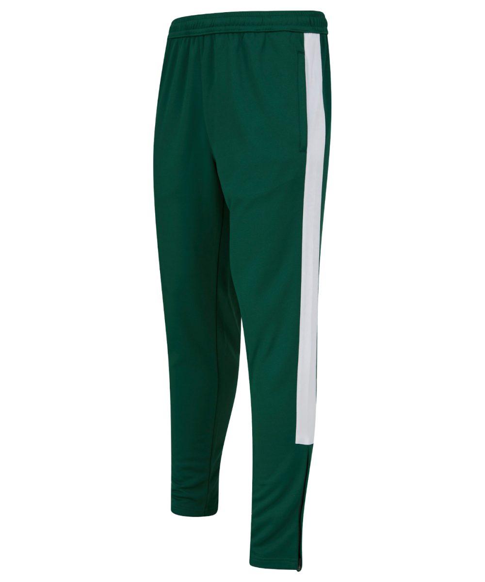 Bottle/White Knitted tracksuit pants