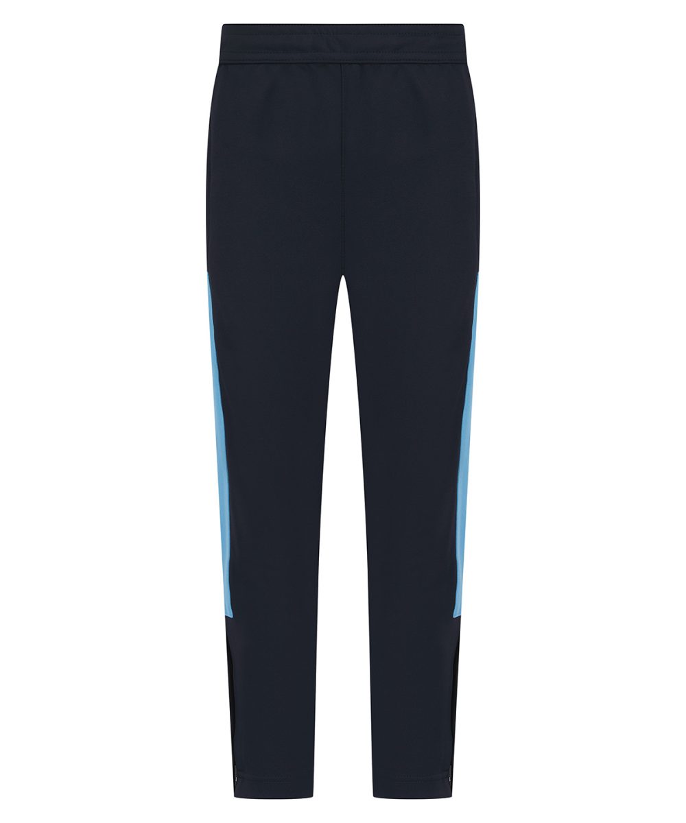 Navy/Sky Kids knitted tracksuit pants