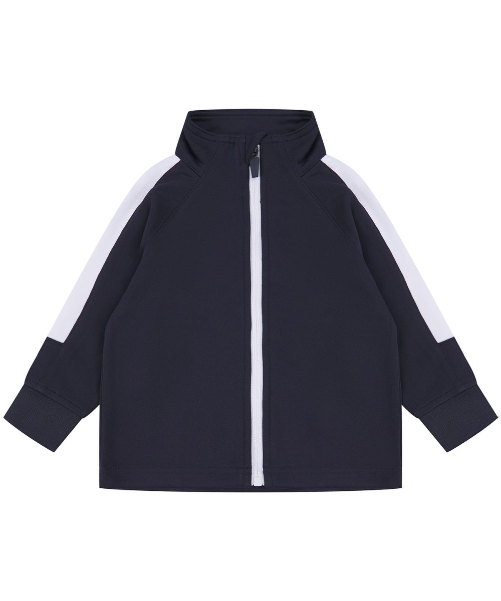 Navy/White Track top