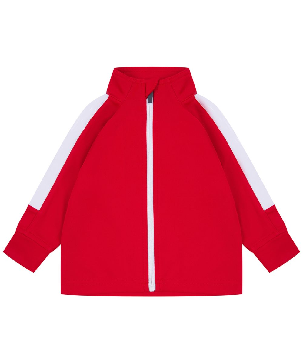 Red/White Track top