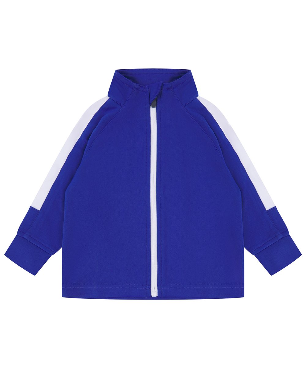 Royal/White Track top