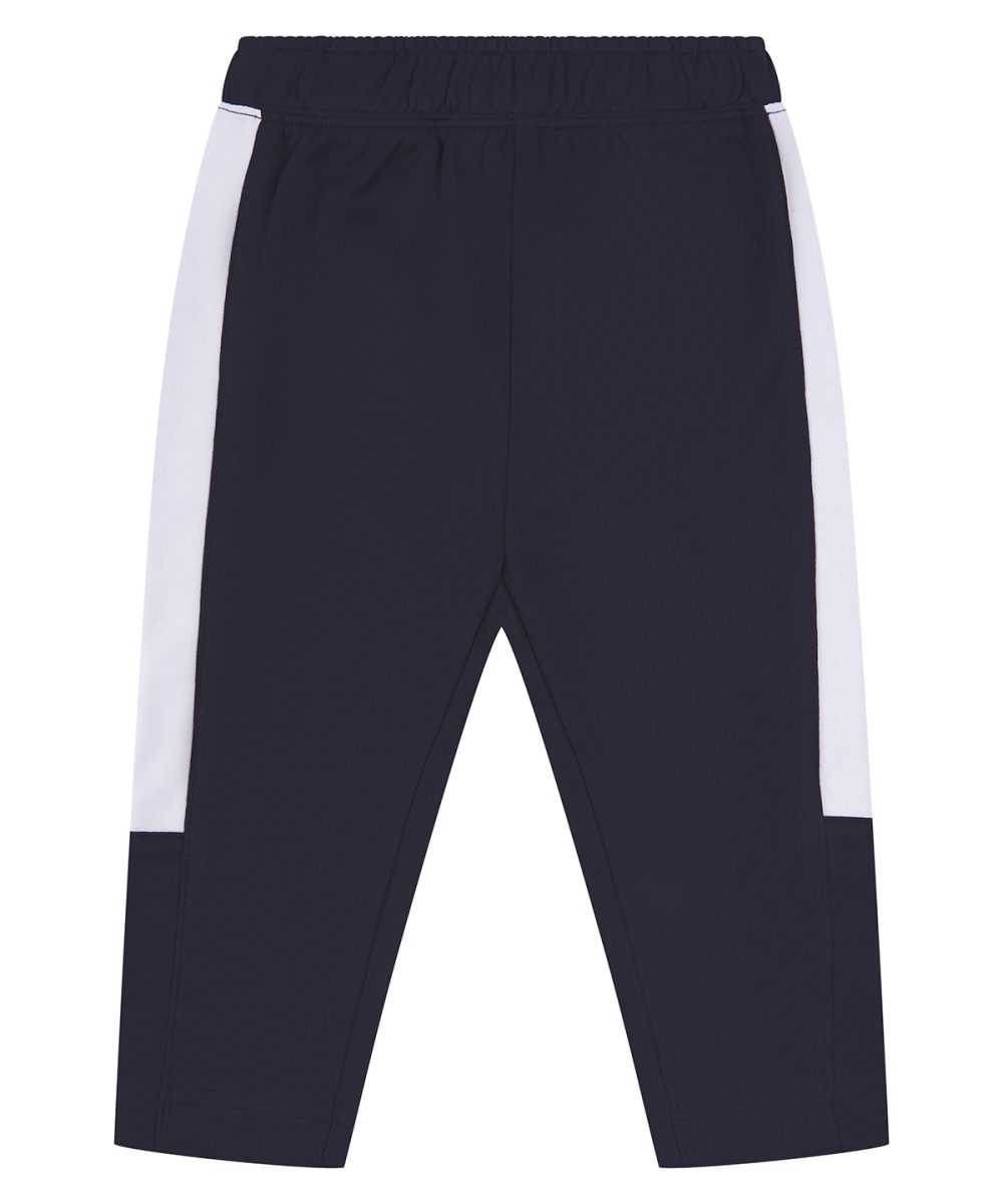 Navy/White Track bottoms