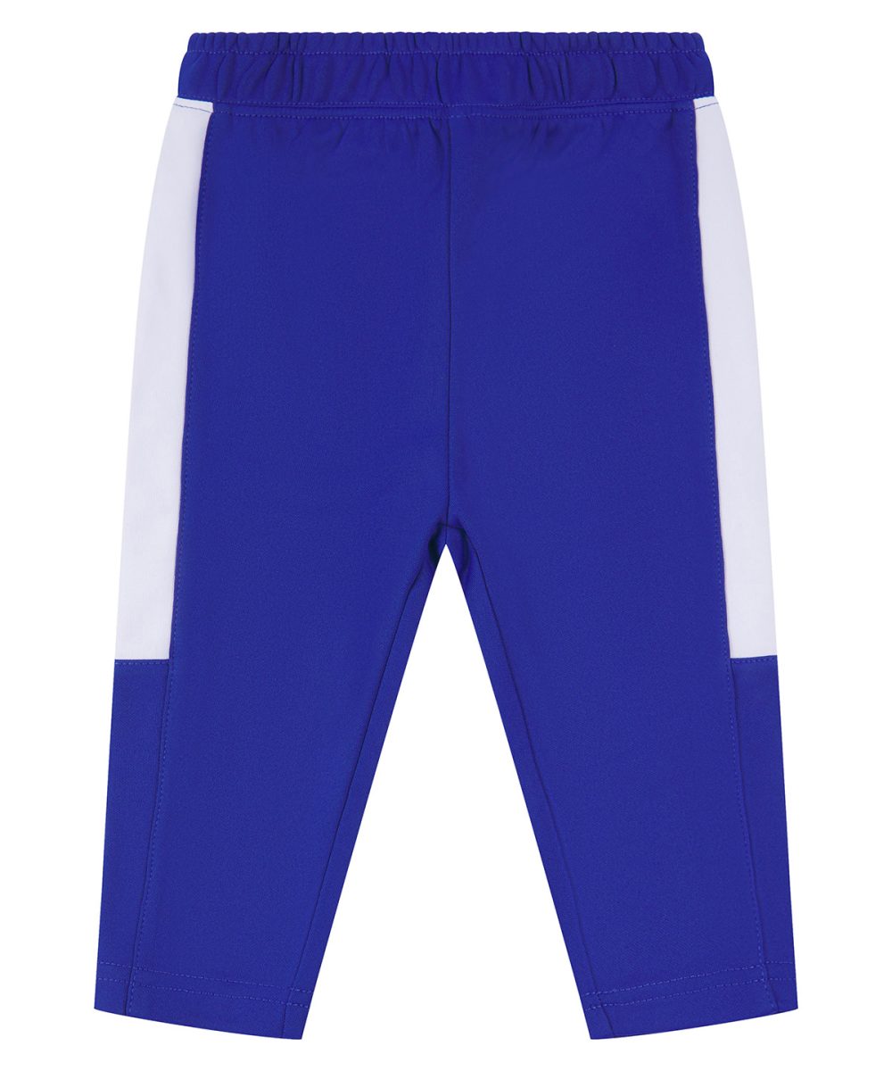 Royal/White Track bottoms