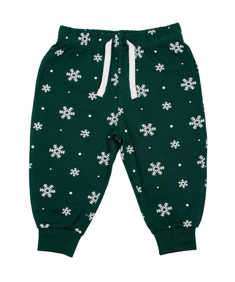 Bottle/White Snowflakes Lounge pants