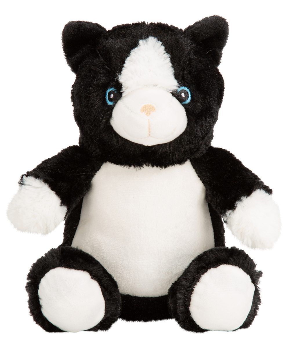 Cat Black/White Printme mini teddy