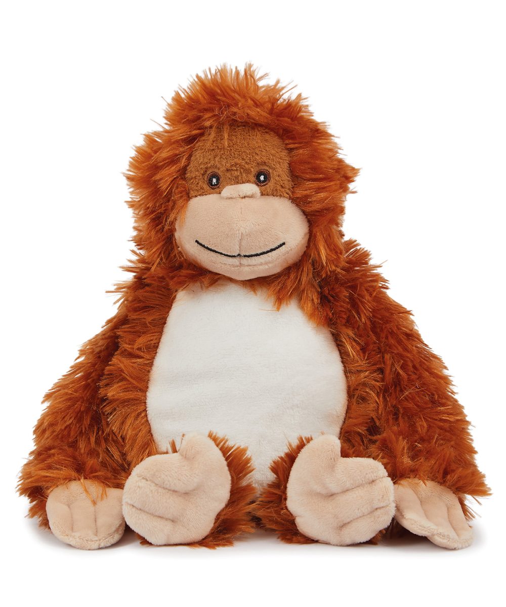 Orange Orangutan Printme mini teddy