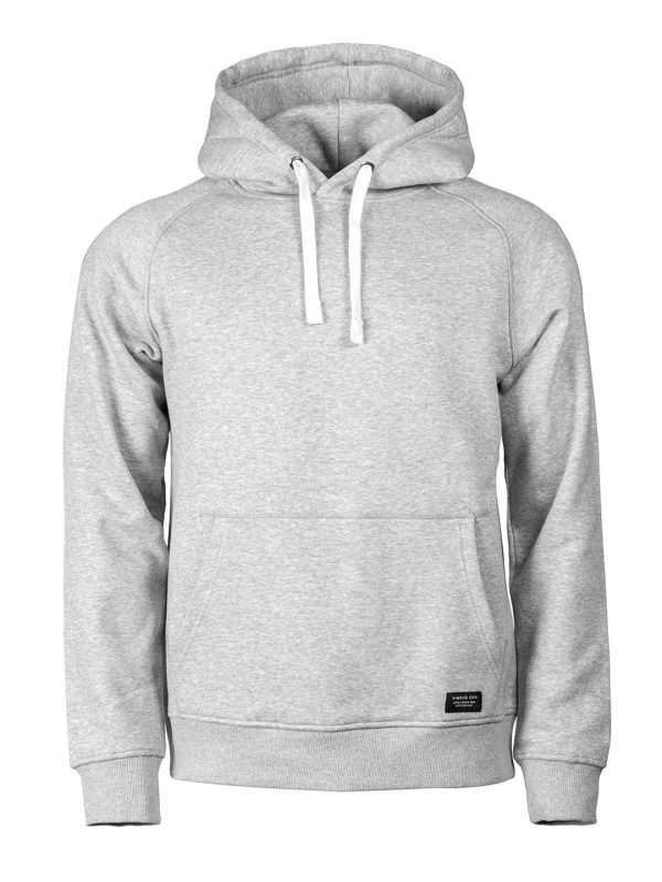 Grey Brownsville – fashionable hooded sweatshirt