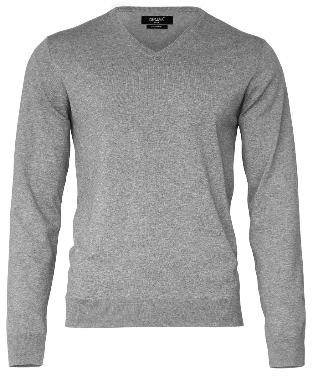 Grey Brighton – elegant v-neck knit