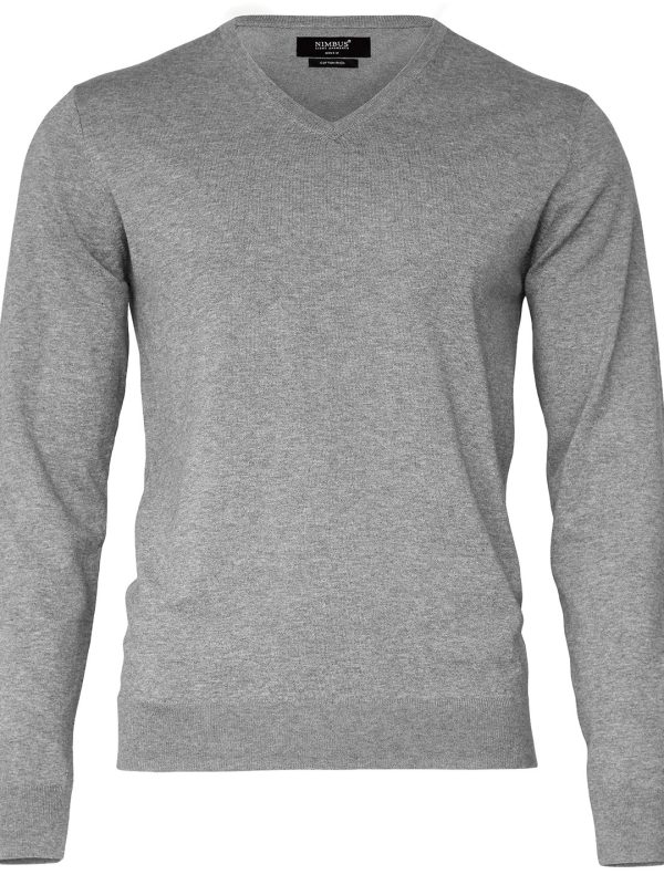 Grey Brighton – elegant v-neck knit