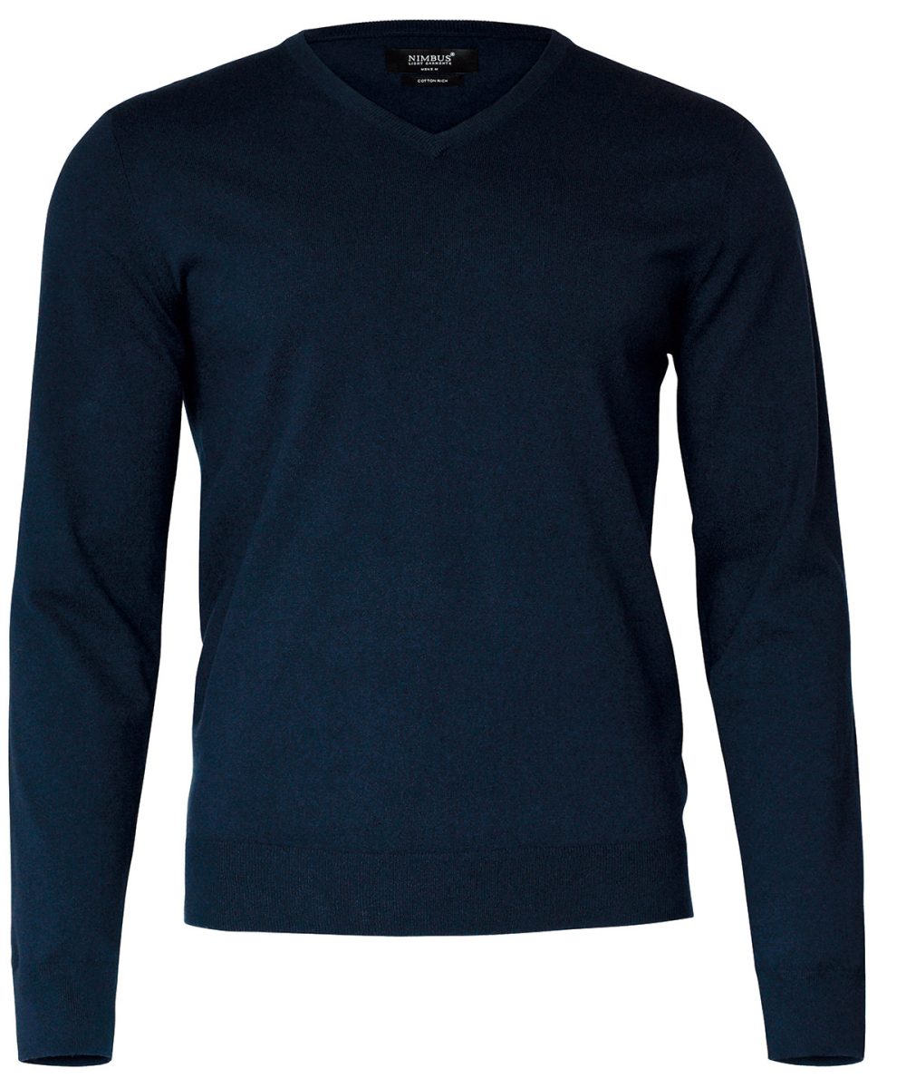 Navy Brighton – elegant v-neck knit