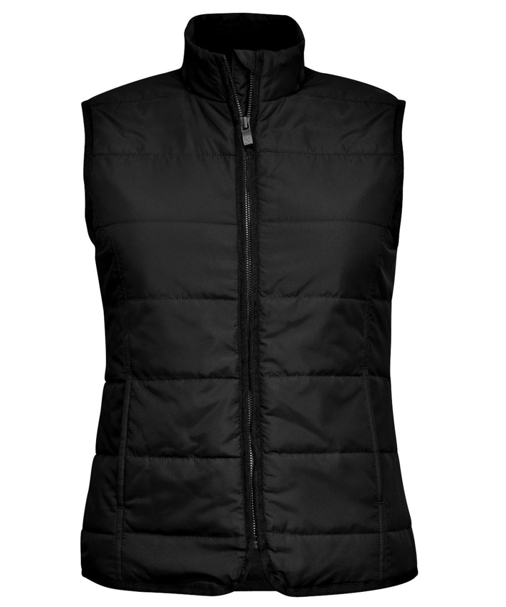 Black Women’s Hudson – horizontal quilted gilet