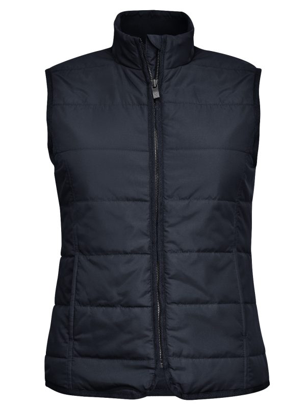 Dark Navy Women’s Hudson – horizontal quilted gilet